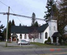 Exterior view of St. Andrew's United Church; Township of Langley, 2006