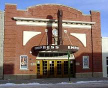 Empress Theatre Provincial Historic Resource, Fort Macleod (April 2004); Alberta Culture and Community Spirit, Historic Resources Management Branch, 2004
