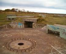 Chapel Point Battery Site.; Heritage Division, NS Dept. of Tourism, Culture and Heritage, 2004.