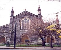 View of the front of Christ's Church Cathedral – 2000; OHT – 2000