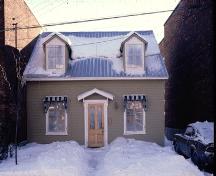 A rare surviving example of a typical workingman's house in pre-Confederation Ottawa; City of Ottawa 2005