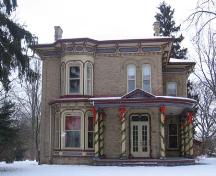 Front, north-facing façade of the Haalboom Home, 2007.; Lindsay Benjamin, 2007.