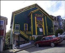 View of front facade, L.S.P.U. Hall, St. John's; HFNL 2005