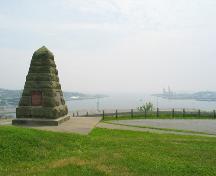 Le port de Saint John vue du fort Howe; Province of New Brunswick
