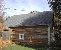 Log Outbuilding - Luxton Residence, Banff, Alberta. A Municipal Historic Resource.; Town of Banff, Troy Pollock, 2002