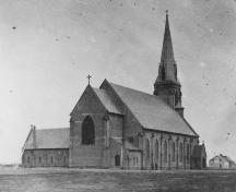 Showing Cundall photograph of church, c. 1862; PEI PARO Acc. 3466/HF 74.27.3.163