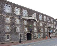 Front elevation, Keith Brewery, Halifax, NS, 2008; Heritage Division, NS Dept. of Tourism, Culture and Heritage, 2008.