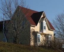 Road-side elevation, Howard House, Middleboro, NS, 2009.; Heritage Division, NS Dept of Tourism, Culture and Heritage, 2009