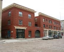 West elevation of the Albert Block ,Winnipeg, 2007; Historic Resources Branch, Manitoba Culture, Heritage, Tourism and Sport, 2007
