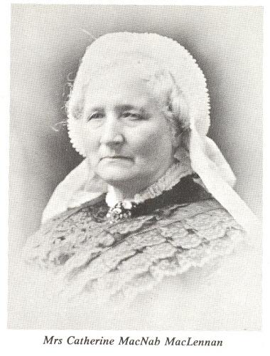 Catherine MacNab MacLennan (1804-1890)
