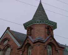 Spire, Fort Massey United Church, Halifax, Nova Scotia, 2004.
; Heritage Division, NS Dept. of Tourism, Culture and Heritage, 2004