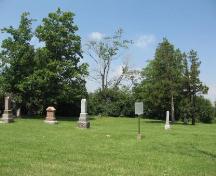 Featured are the individual gravesites.; Beatrice Tam, 2008.