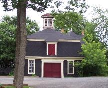 230 University Avenue - front view of carriage house on site of the Carriage House Inn; City of Fredericton
