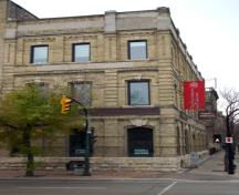 Primary elevation, from the north, of the Massey Building, Winnipeg, 2006; Historic Resources Branch, Manitoba Culture, Heritage and Tourism, 2006