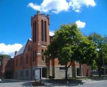 Central United Church, northwest view, 2007; Callie Hemsworth, Brock University, 2007