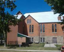 Central United Church, south facade, 2007; Callie Hemsworth, Brock University, 2007