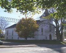 A perspective view of Zion United Church, Liverpool, Queens County, NS.; NS Dept. of Tourism, Culture & Heritage, 2009