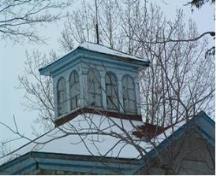 Featured is the cupola on the hip roof.; Martha Fallis, 2008.