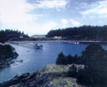 General view of Yuquot.; Parks Canada/Parcs Canada, 1997