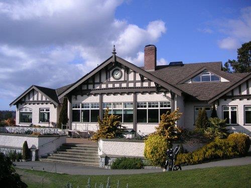 Exterior view of clubhouse