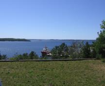 The view from the lookout of Parry Sound and the North Channel.; Marianne King Wilson, 2007