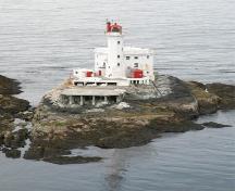 Vue aérienne du phare de Triple Islands, 2010.; Kraig Anderson - lighthousefriends.com
