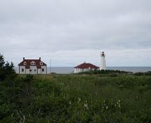 General view of Cape Anguille Lightstation; Linkum Tours, Ed English