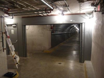 Un corridor du bunker