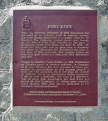 Detail of the Historic Sites and Monuments Board of Canada plaque; Parks Canada | Parcs Canada, 2003.