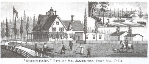 Residence of Mr. James Yeo at Port Hill