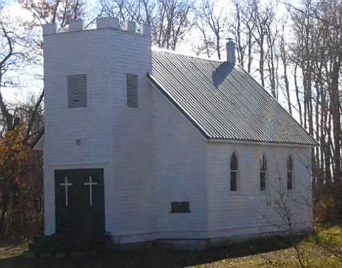 exterior view of the church, 2005.