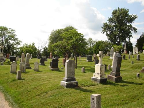 View of Old Methodist Cemetery