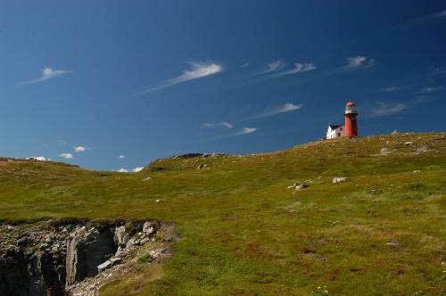 Ferryland Lighthouse atop Ferryland Head