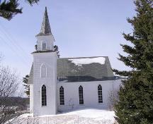 Centreville United Church, Side Elevation, 2004; Heritage Division, Nova Scotia Department of Tourism, Culture and Heritage, 2004