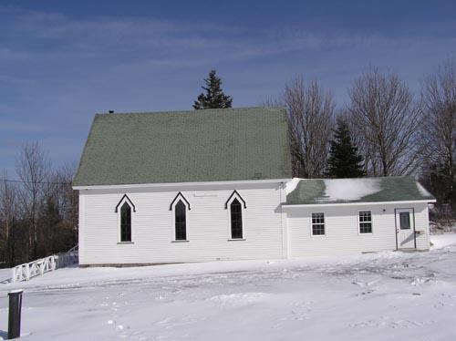 Culloden Baptist Church, Side Elevation