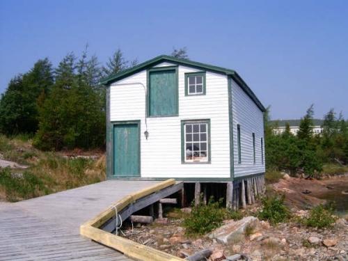 Grenfell Shed and Wharf, Mary's Harbour, Labrador