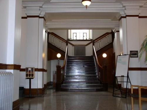 Interior view of foyer