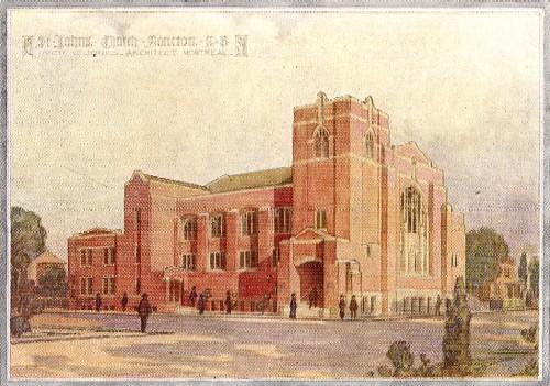 St. John's United Church - Achitect's sketch
