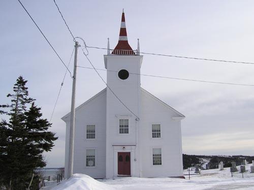 Sandy Cove United Baptist Church, Front Elevation