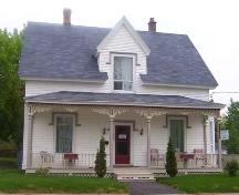 J.Y. Mersereau Residence, front elevation, 2005.; City of Miramichi