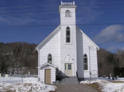 United Baptist Church, Front Elevation