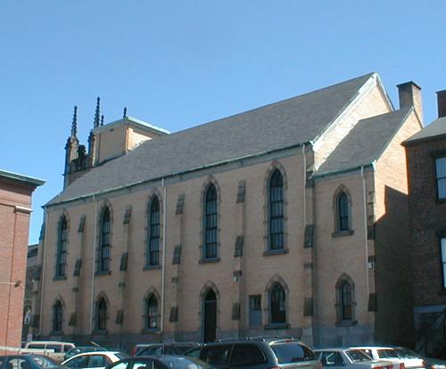 Synagogue Shaarei Zedek/Église Calvin