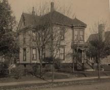 An historic image of the Fuller House, taken at an unknown date.; Courtesy of Yarmouth County Museum & Archives.