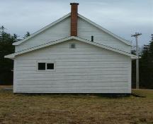 Rear elevation, Greenville United Baptist Church, Greenville, 2006.; Heritage Division, NS Dept. of Tourism, Culture & Heritage, 2006.