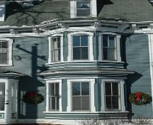 Bay window detail, Delap-Savary House, Annapolis Royal.; Heritage Division, NS Dept. of Tourism, Culture and Heritage, 2007
