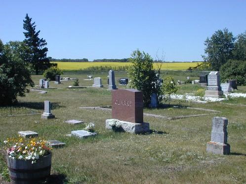 Looking North from within the Cemetery, 2006.
