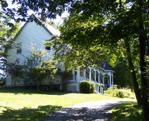 Satalic House - Front façade; Town of Rothesay