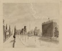 Hillsborough Square by Robert Harris; Confederation Centre Art Gallery (CAG H-221)