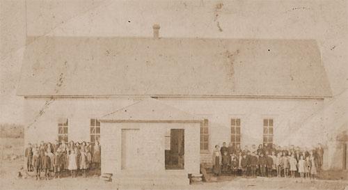 The first school in Saint-Antoine