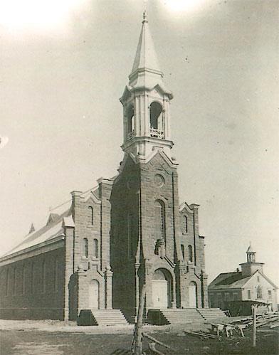 Saint-Antoine l'Ermite Church in 1924